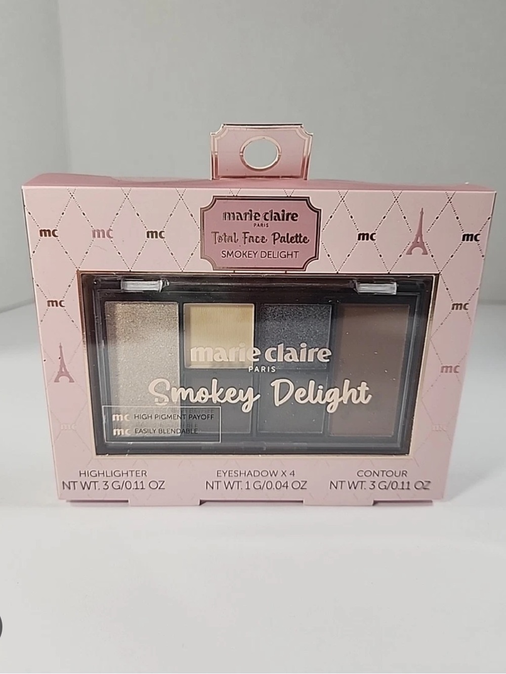 New Marie Claire Smokey Delight Face Palette